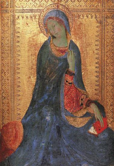 Simone Martini The Virgin of the Annunciation Germany oil painting art